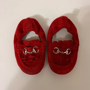 Gucci baby loafers